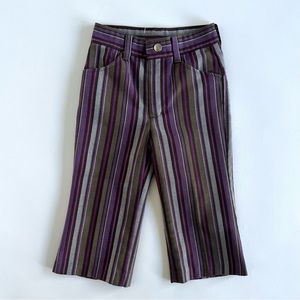 Vintage purple stripe pants size 3T